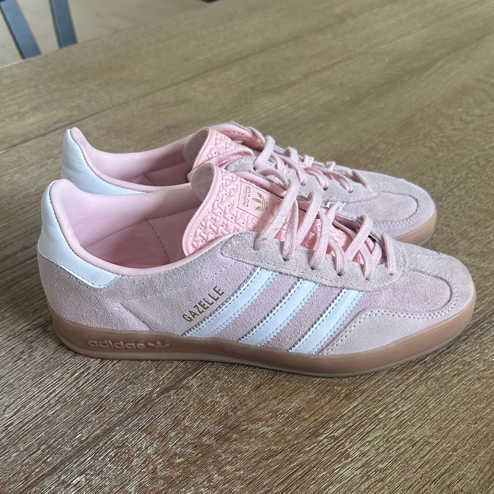 Adidas Gazelle Women's Sneakers in Pink and White